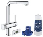 Grohe Blue Pure Minta virtuves jaucējkrāns ar filtra funkciju (30382000)
