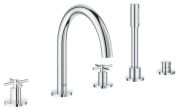 Grohe Atrio 5-caurumu vannas kombinācija (19923003)