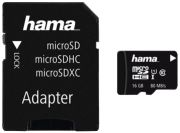 Hama R80 microSDHC 16GB komplekts (00124138) Hama R80 microSDHC 16GB komplekts (00124138)