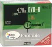 Intenso DVD+R 4,7GB 16x 10er iepakojums