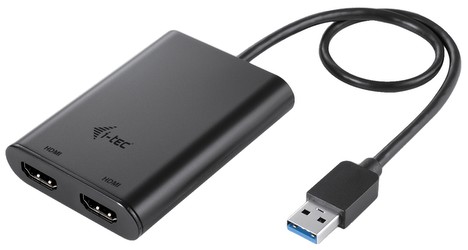I-Tec USB 3.0 / USB-C Dual 4K HDMI Video Adapter (U3DUAL4KHDMI) I-Tec USB 3.0 / USB-C Dual 4K HDMI Video Adapter (U3DUAL4KHDMI)