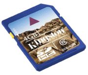 Kingston Secure Digital High Capacity (SDHC) 4GB klase 6 Kingston Secure Digital High Capacity (SDHC) 4GB klase 6