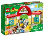 LEGO DUPLO zirgu stallis un poniju kopšana (10951) LEGO DUPLO zirgu stallis un poniju kopšana (10951)