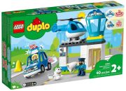 LEGO DUPLO policijas iecirknis ar helikopteru (10959)