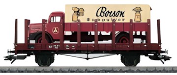 Märklin Rungenvagons ar kravu 46361 Märklin Rungenvagons ar kravu 46361