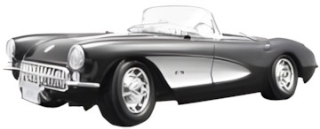 Maisto Chevrolet Corvette 1957 Maisto Chevrolet Corvette 1957