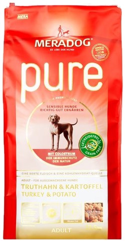 Mera Dog Pure Sensitive Tītars & Kartupeļi 12,5 kg Mera Dog Pure Sensitive Tītars & Kartupeļi 12,5 kg