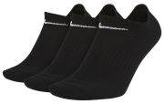 NIKE Everyday Lightweight No-Show Sporta zeķes 3 gab. komplekts