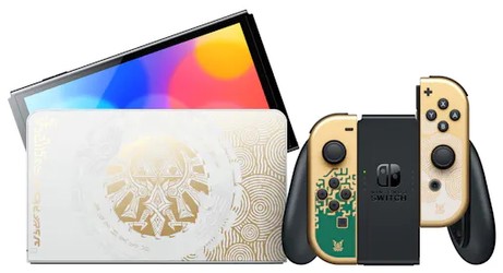 Nintendo Switch (OLED modelis) The Legend of Zelda: Tears of the Kingdom Edition Nintendo Switch (OLED modelis) The Legend of Zelda: Tears of the Kingdom Edition