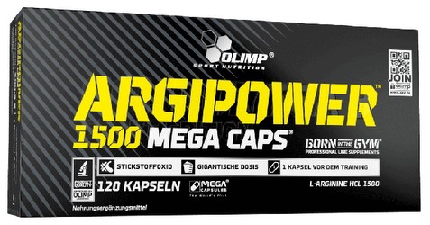 Olimp Argi Power 1500 120 kapsulas Olimp Argi Power 1500 120 kapsulas