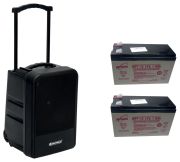 Omnitronic Set MOM-10BT4 Modulārā bezvadu PA sistēma + 2x akumulators Omnitronic Set MOM-10BT4 Modulārā bezvadu PA sistēma + 2x akumulators