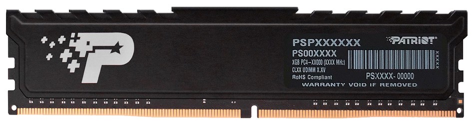 Patriot Memory Signature Line Premium DDR4-3200 32GB komplekts (PSP432G3200KH1) Patriot Memory Signature Line Premium DDR4-3200 32GB komplekts (PSP432G3200KH1)