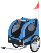 Pawhut velosipēda piekabe 130 x 90 x 110 cm Pawhut velosipēda piekabe 130 x 90 x 110 cm