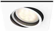 Philips Hue White Ambiance Milliskin Iebūvējamais prožektors (8719514338609)