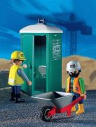 Playmobil Bau mobilā tualete ar būvgrupu 3275 Playmobil Bau mobilā tualete ar būvgrupu 3275