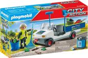 Playmobil City Action pilsētas tīrīšana ar E-transportlīdzekli (71433)