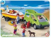 Playmobil Familyvan mit Bootsanhänger 4144