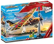 Playmobil Air Stuntshow Propelleru lidmašīna "Tiger" (70902)