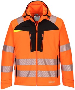 Portwest DX4 drošības softshell jaka (DX475) Portwest DX4 drošības softshell jaka (DX475)