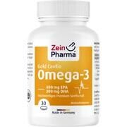 ZeinPharma Omega-3 Gold Cardio kapsulas 30 gab.
