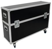Roadinger Flightcase 2x LCD ZL50