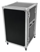 Roadinger Rack Profi 12HE 45 cm ar riteņiem