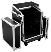 Roadinger Spezial-Kombi-Case LS5 Laptop-Rack 12HE Roadinger Spezial-Kombi-Case LS5 Laptop-Rack 12HE