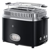 Russell Hobbs Retro Classic Noir Toaster (21681-56)