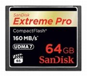 SanDisk Extreme Pro CompactFlash 64GB (SDCFXPS-064G)