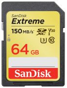 SanDisk Extreme SDXC UHS-I 64GB (SDSDXV6-064G-GNCIN) SanDisk Extreme SDXC UHS-I 64GB (SDSDXV6-064G-GNCIN)