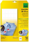 Sigel Hängeschilder 38 x 55 mm Sigel Hängeschilder 38 x 55 mm