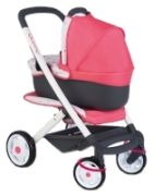 Smoby Quinny 3-in-1 multifunkcionāls leļļu ratiņš Smoby Quinny 3-in-1 multifunkcionāls leļļu ratiņš