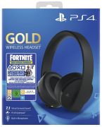 Sony PS4 bezvadu austiņas Gold Fortnite Neo Versa komplekts Sony PS4 bezvadu austiņas Gold Fortnite Neo Versa komplekts