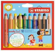 Stabilo Woody 3 in 1 10er