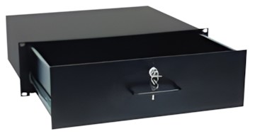 Omnitronic Rackšuplāde ar slēdzeni 3 HE Omnitronic Rackšuplāde ar slēdzeni 3 HE