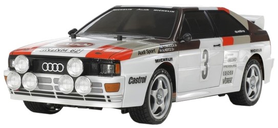 Tamiya 1:10 RC Audi Quattro Rally A2