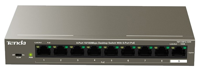 Tenda TEF1109P-8-102W Tenda TEF1109P-8-102W