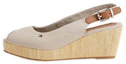 Tommy Hilfiger Iconic Slingback-Espadrille ar ķīļveida papēdi (FW0FW04788)