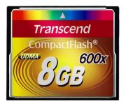 Transcend CompactFlash Card 600x 8GB (TS8GCF600)