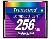 Transcend CompactFlash rūpnieciskā 256MB Transcend CompactFlash rūpnieciskā 256MB