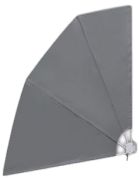 vidaXL Saliekams balkona ventilators 210 × 210 cm