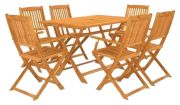 vidaXL Garten-Essgruppe 7-tlg. (43379)