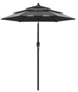vidaXL Sonnenschirm mit Alumīnija-Masts 3-slāņu 3 m