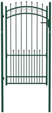 vidaXL Žoga vārti ar smailēm 100 x 175 cm (146386) vidaXL Žoga vārti ar smailēm 100 x 175 cm (146386)