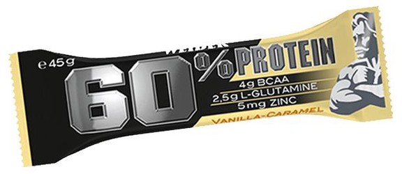 Weider 60% Proteīna Batoniņš 24 x 45 g Weider 60% Proteīna Batoniņš 24 x 45 g