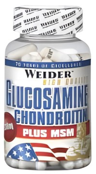 Weider Glucosamine + Chondroitin Plus MSM 120 kapsulas Weider Glucosamine + Chondroitin Plus MSM 120 kapsulas