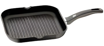 WMF Alumīnija liešanas grilpanna taisnstūrveida 27 cm WMF Alumīnija liešanas grilpanna taisnstūrveida 27 cm